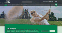Desktop Screenshot of golfcentral.ns.ca
